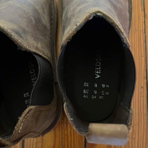 Veldskoen Leather Chelsea Ankle Boots in Brown - Picture 4 of 5